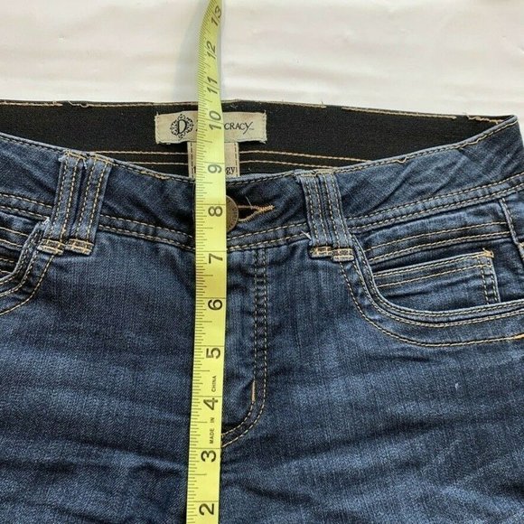 Democracy‎ "Ab" Technology Jeans Womens 4 Skinny Stretch Elastic Waist Slimming - Picture 12 of 12